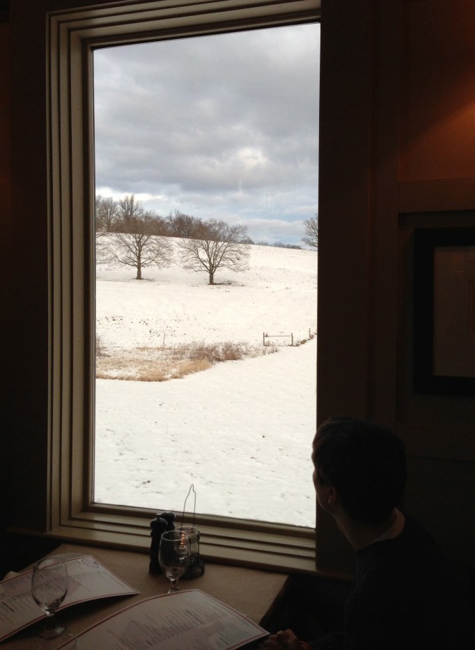 Dinner out earlier this week