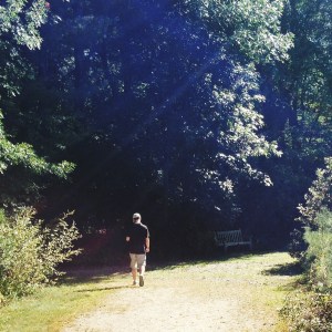 Keeping my distance.